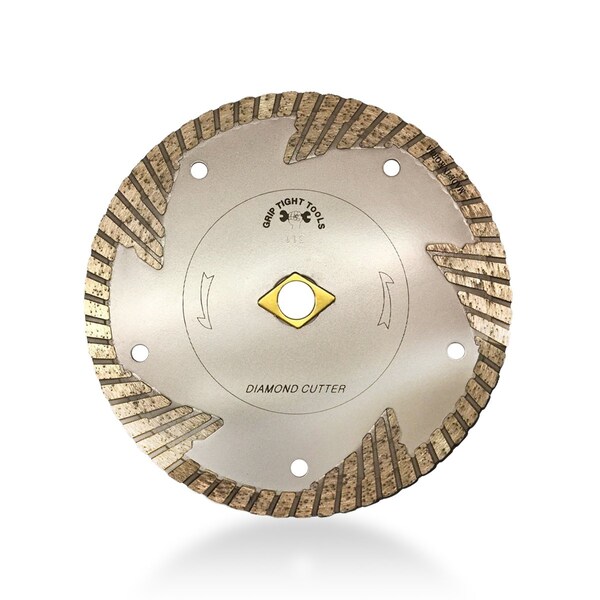 Grip Tight Tools 4 in. Premium Deep Turbo Cut Diamond Blade B1537D - main